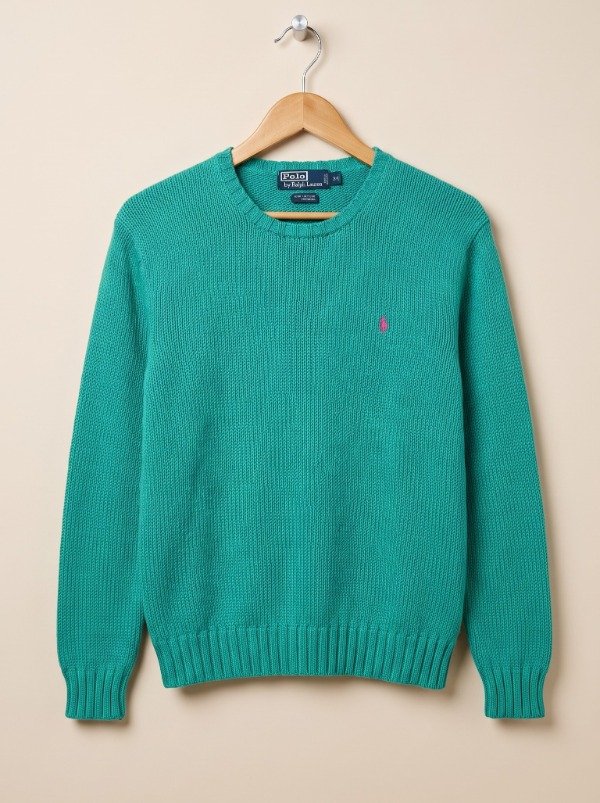 Producto - Sweater Polo Ralph Lauren Algodón Verde T. M - 0