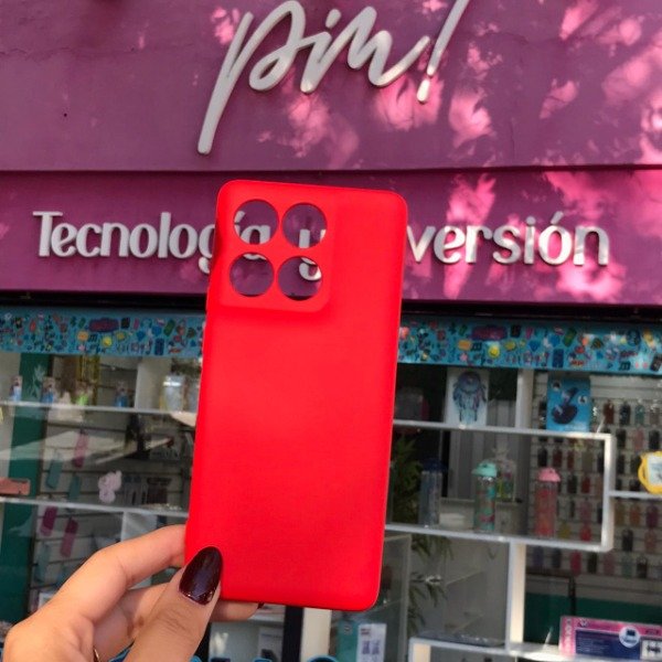 Producto - Motorola Edge 60 Fusion Silicone Case Roja