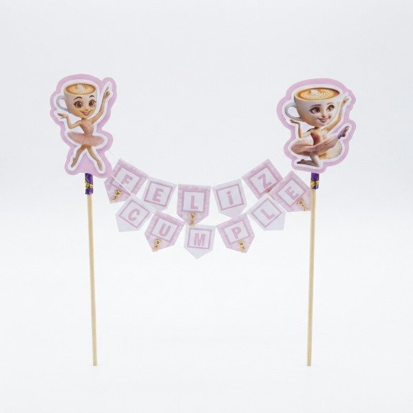 Producto - Topper banderin balerina capuchina - 0