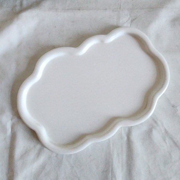 Producto - Bandeja Irregular Nube - 24 cm x 18 cm