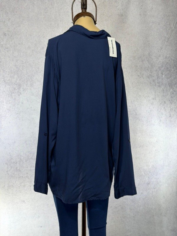 Producto - CAMISA JUICY AZUL FIBRANA - 1