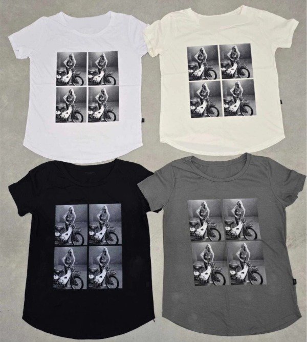 Producto - Remera Motors Negro T S