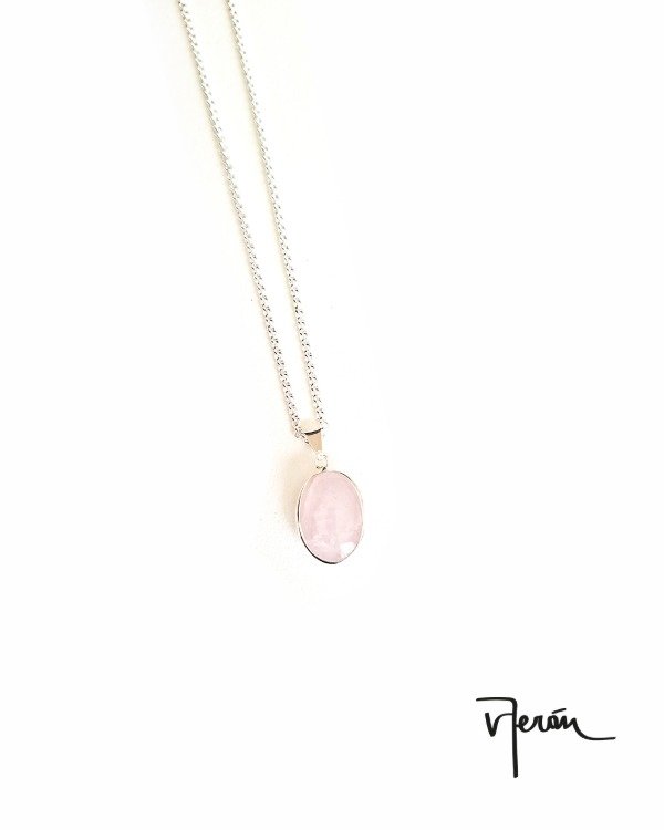 Producto - Conjunto Oval cuarzo Rosa