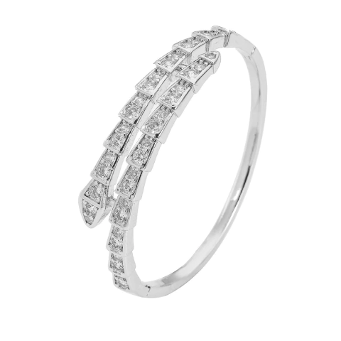 Producto - Esclava Snake Silver Luxury ESC3981