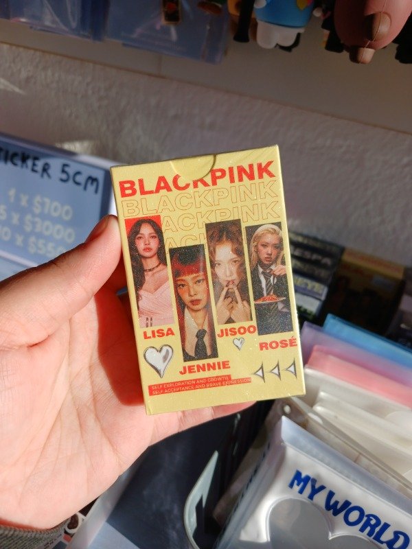 Producto - caja photocard blackpink