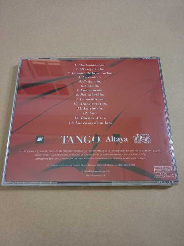 Producto - El patio de la morocha - Aníbal Troilo Jorge Casal - Altaya 1995 - 1