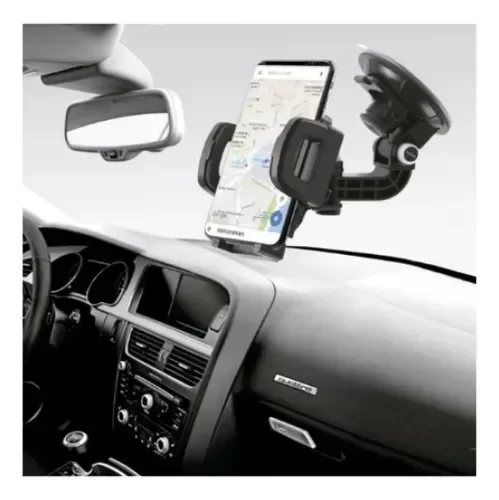 Producto - Soporte Universal De Celular Smartphone Para Auto Gps Color Negro - 1