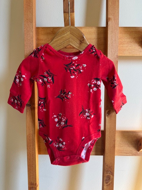 Producto - Body flores CARTERS 3 a 6 meses