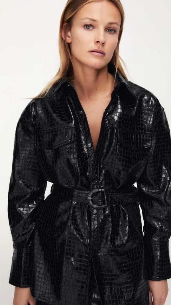 Producto - Chaqueta croco Zara