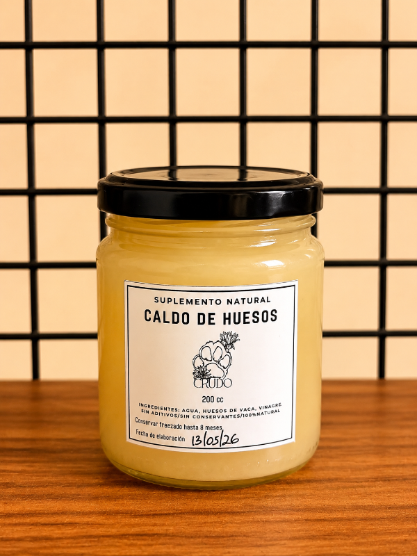 Producto - Caldo de huesos - Frasco 200ml