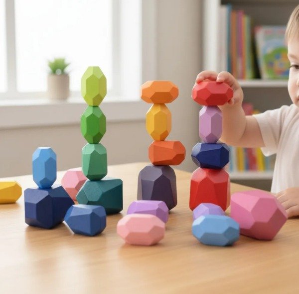 Producto - PIEDRAS DE MADERA APILABLE