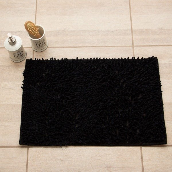 Producto - Alfombra Shaggy Rectangular Negro