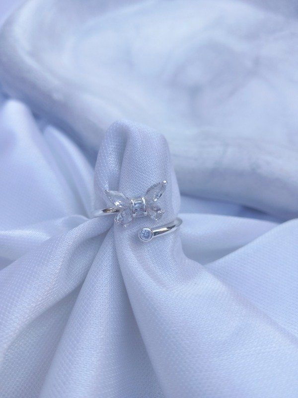 Producto - anillo butterfly cristal
