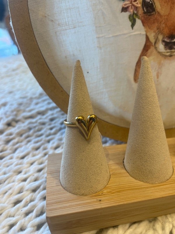 Producto - Anillo Corazón Acero Quirúrgico