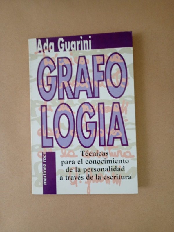 Producto - Grafología - Ada Guarini - Martínez Roca 1994