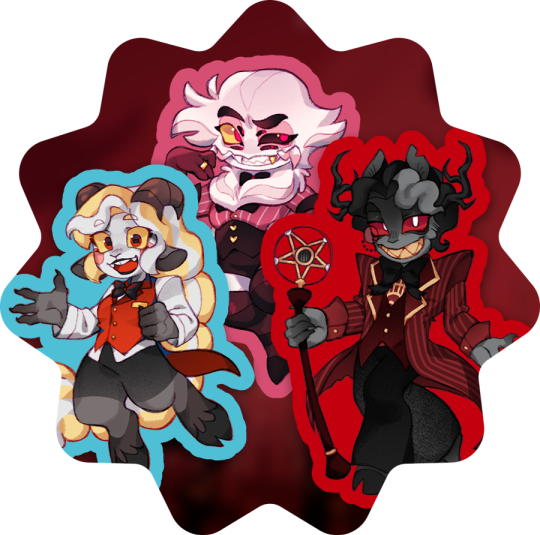 Producto - Stickers - Hazbin Hotel - 0