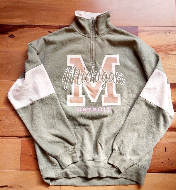 Buzo con friza HyM OVERSIZE talle 14/16