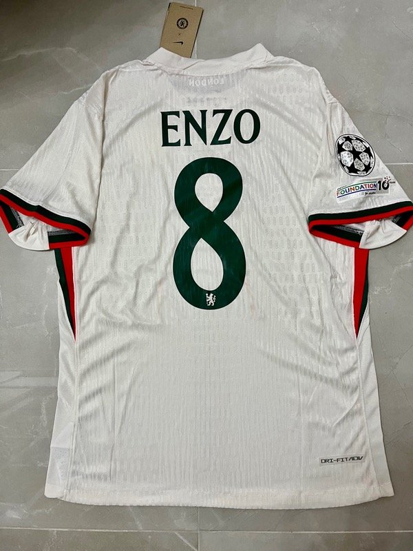 Producto - Chelsea visitante 25/26 8 Enzo Champions League