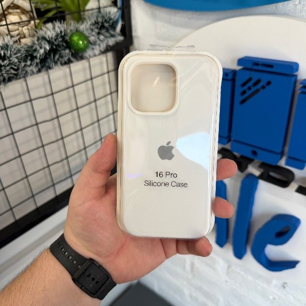 Producto - Silicone Case Blanca - iPhone 16 Pro