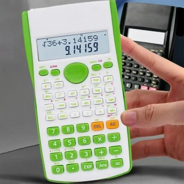 Producto - Calculadora Científica KENKO 10+2 Digitos kk 82ms VERDE - 5