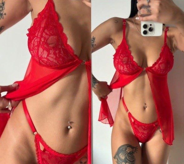 Producto - Baby Doll abierto + tanga