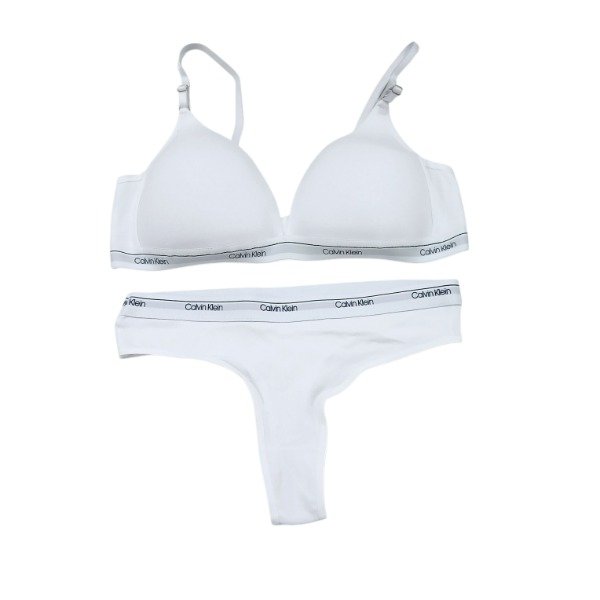 Producto - Conjunto Calvin Klein Blanco Talle 85/90