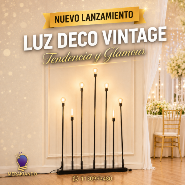 Producto - Luz vintage para eventos