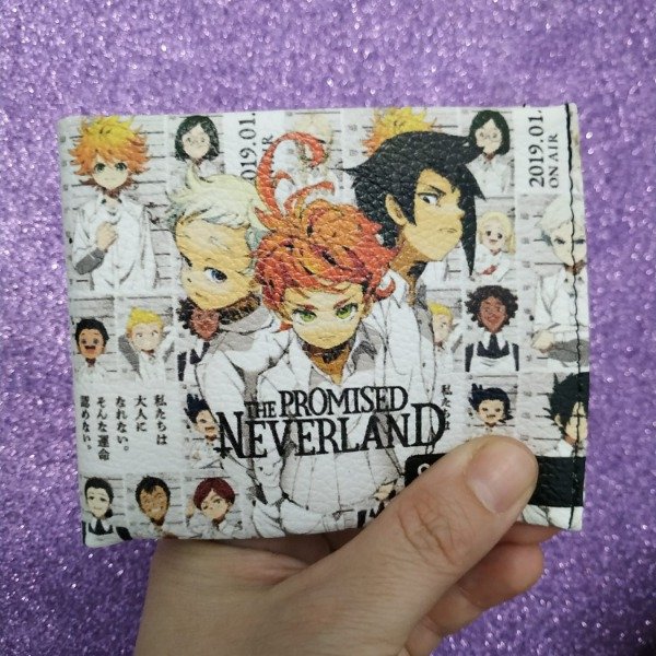 Billetera ecocuero the promised neverland
