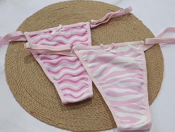 Producto - Pack x2 colaless con tiras regulables pink MR2