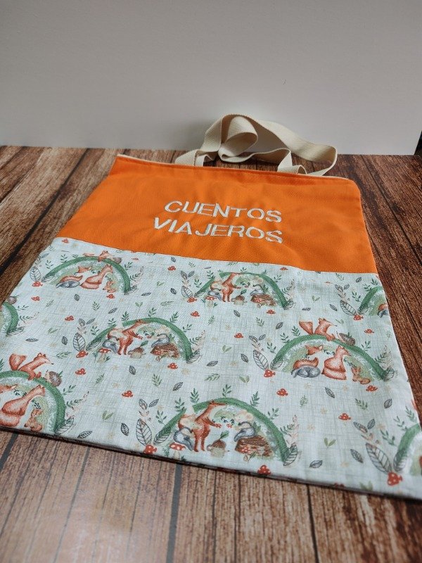 Producto - Tote bag "Cuentos Viajeros"