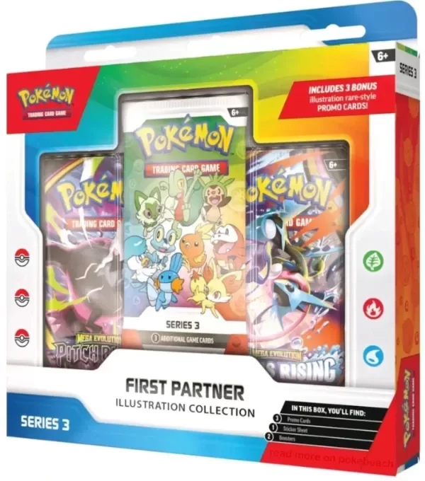 Producto - Pokémon TCG First Partner Illustration Collection: Series 3 INGLES