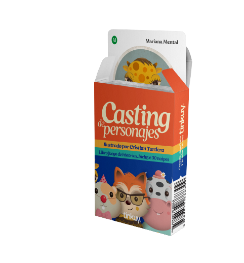 Producto - Juego de cartas: CASTING DE PERSONAJES