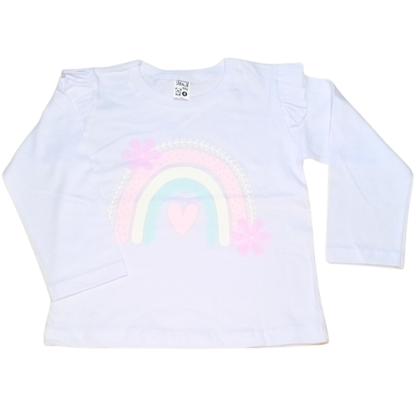 Producto - Remera arcoiris lila