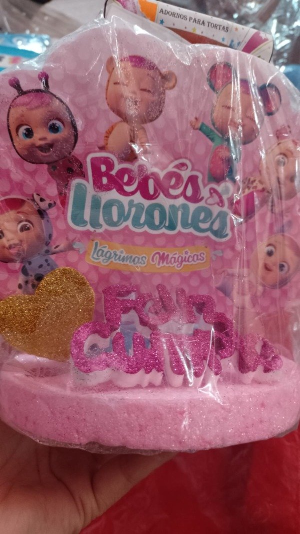 Producto - Adorno para torta telgopor BEBES LLORONES