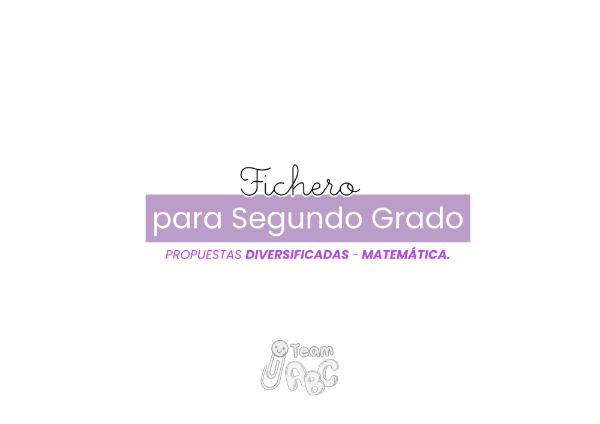Producto - PROPUESTAS DIVERSIFICADAS PARA SEGUNDO GRADO