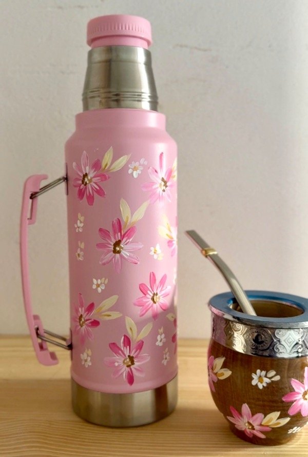 Producto - Set Juanita - Termo 1litro pico cebador