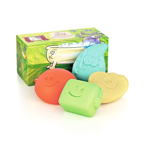 Producto - Jabones de niños perfumadas x 4 U de 90gr c/u