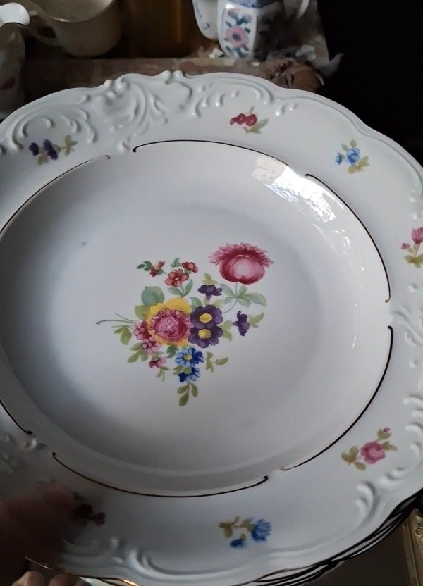 Producto - Platos hondos de porcelana polaca