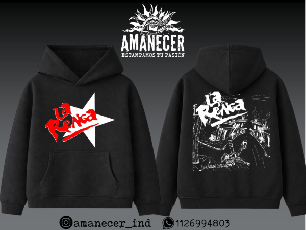 Producto - Buzo canguro La Renga