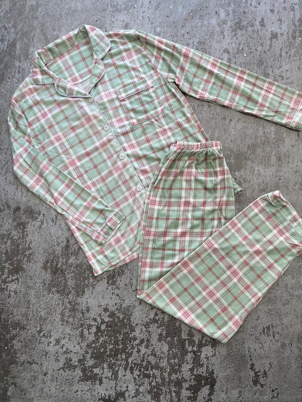 Producto - PIJAMA CAMISERO CUADROS