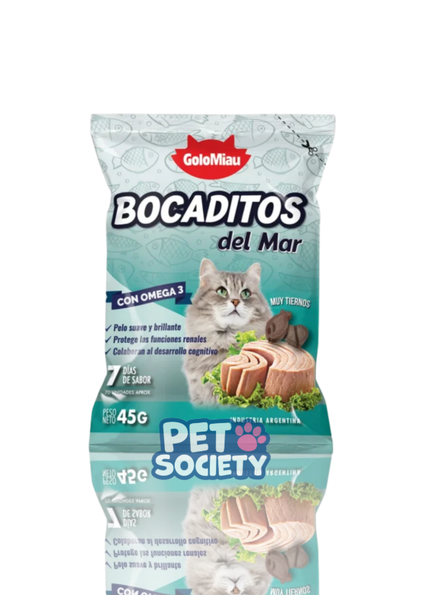 Producto - BOCADITOS GOLOMIAU DEL MAR 45G