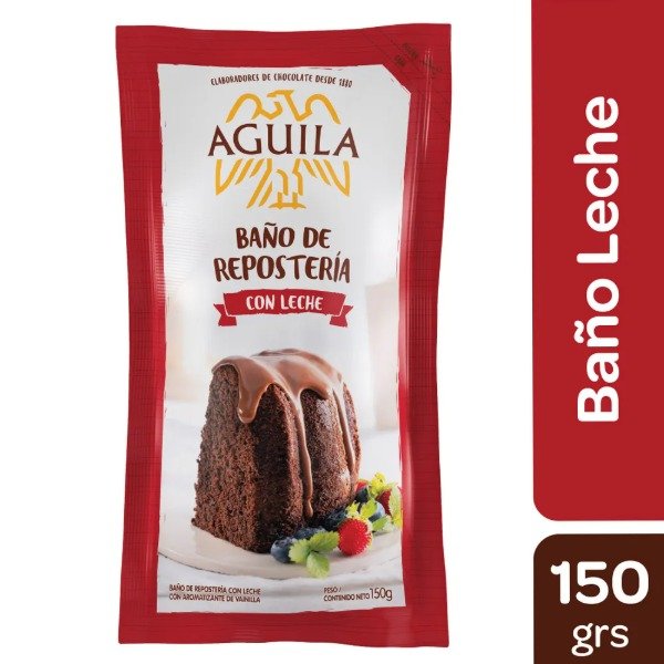 Producto - BAÑO REPOSTERO LECHE 8X12X150 GR