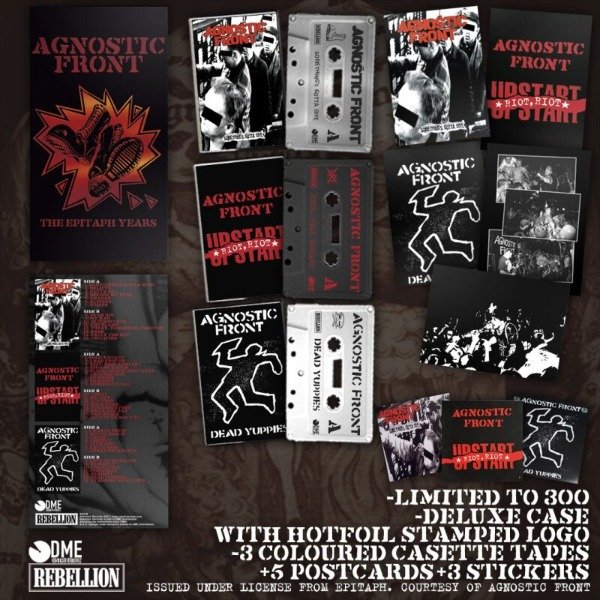 Producto - AGNOSTIC FRONT - The Epitaph Years (Cassette Boxset)