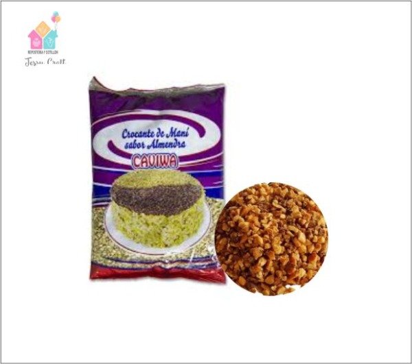 Producto - Crocante Maní Sabor Almendra - Caviwa 100 gr