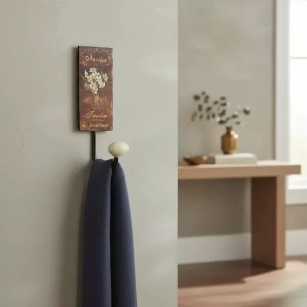 Producto - Perchero De Pared De Chapa Alto 18 cm (974)