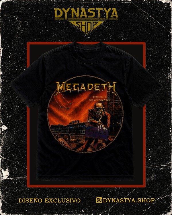 Producto - Remera - MEGADETH - Peace sells...
