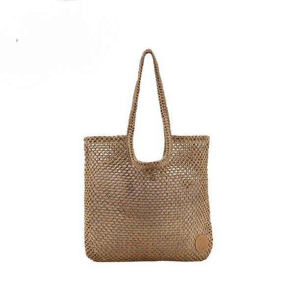 Producto - Bolso Playero Rafia marron