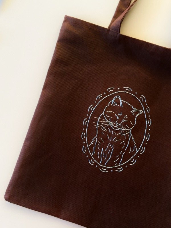 Producto - totebag gatita primavera