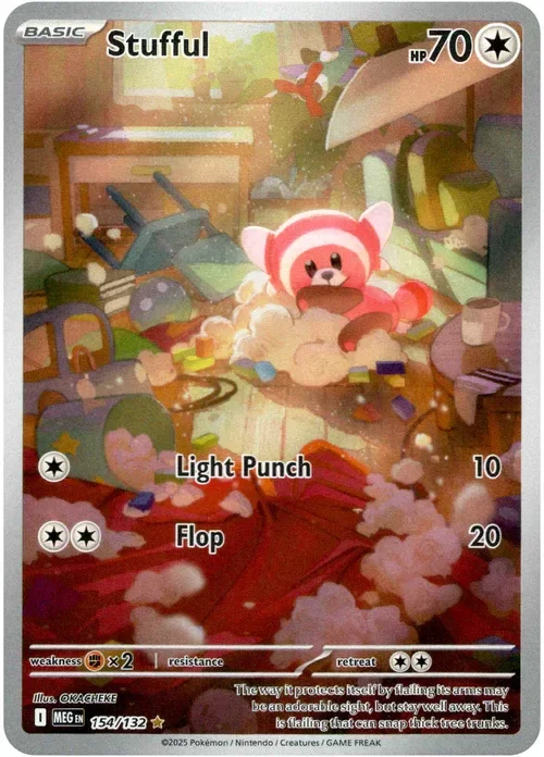 Producto - Stufful - 154/132 - Mega Evolution - Holo