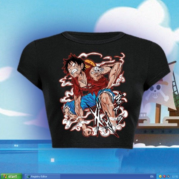 Producto - Luffy - Baby tee